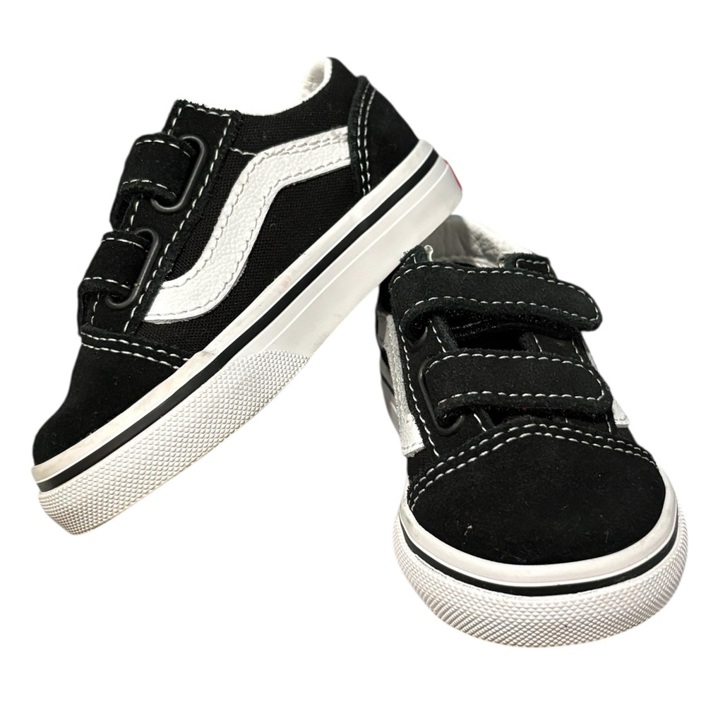 Vans Slip On Infant Toddler Skateboard Brooklyn Shoes Size 4